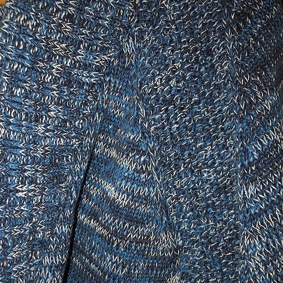 Vintage Marled Shawl Cardigan (Blue) - Picture 6 of 9
